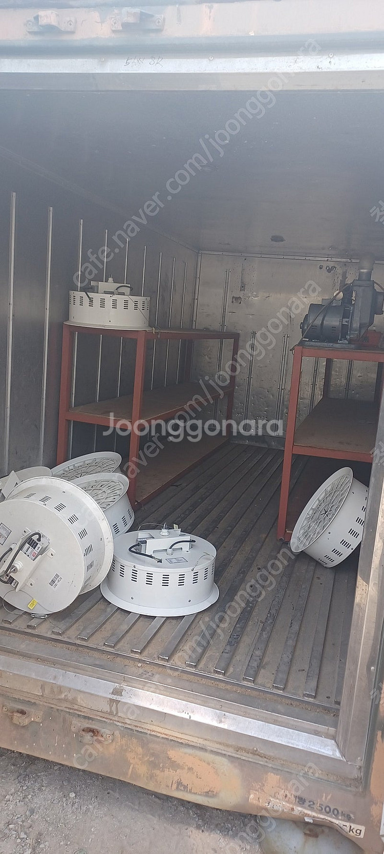 미군 컨테이너 공구 박스 간이창고 탑차 공구선반 창고 알루미늄--5